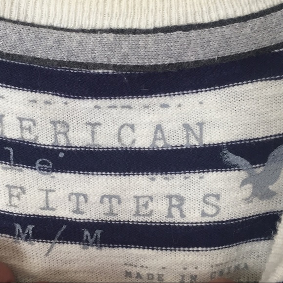 American Eagle Outfitters Mens Striped Sweater M - Picture 5 of 6